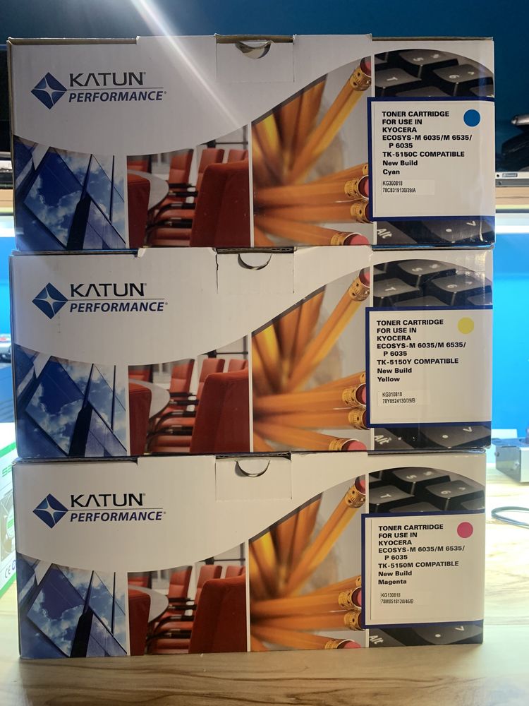 Nowy 4szt. komplet tonerów TK-5150 do Kyocera: M - 6035, 6535, P 6935
