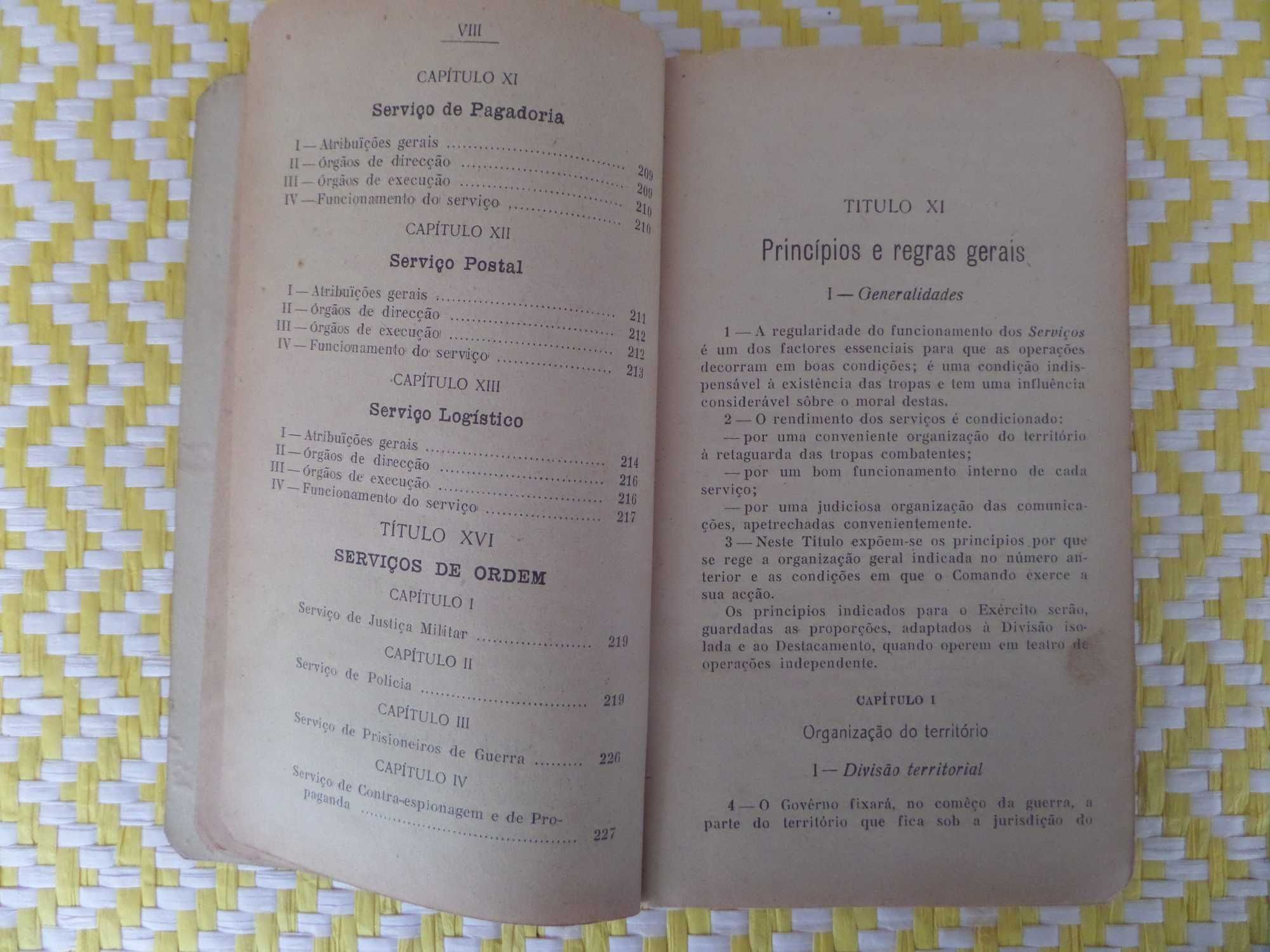 Regulamento para o Serviço de Campanha -Ano 1935?
Min. da Guerra