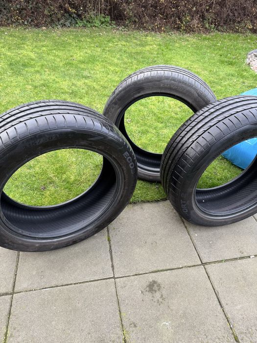 Komplet opon letnich bardzo dobry stan