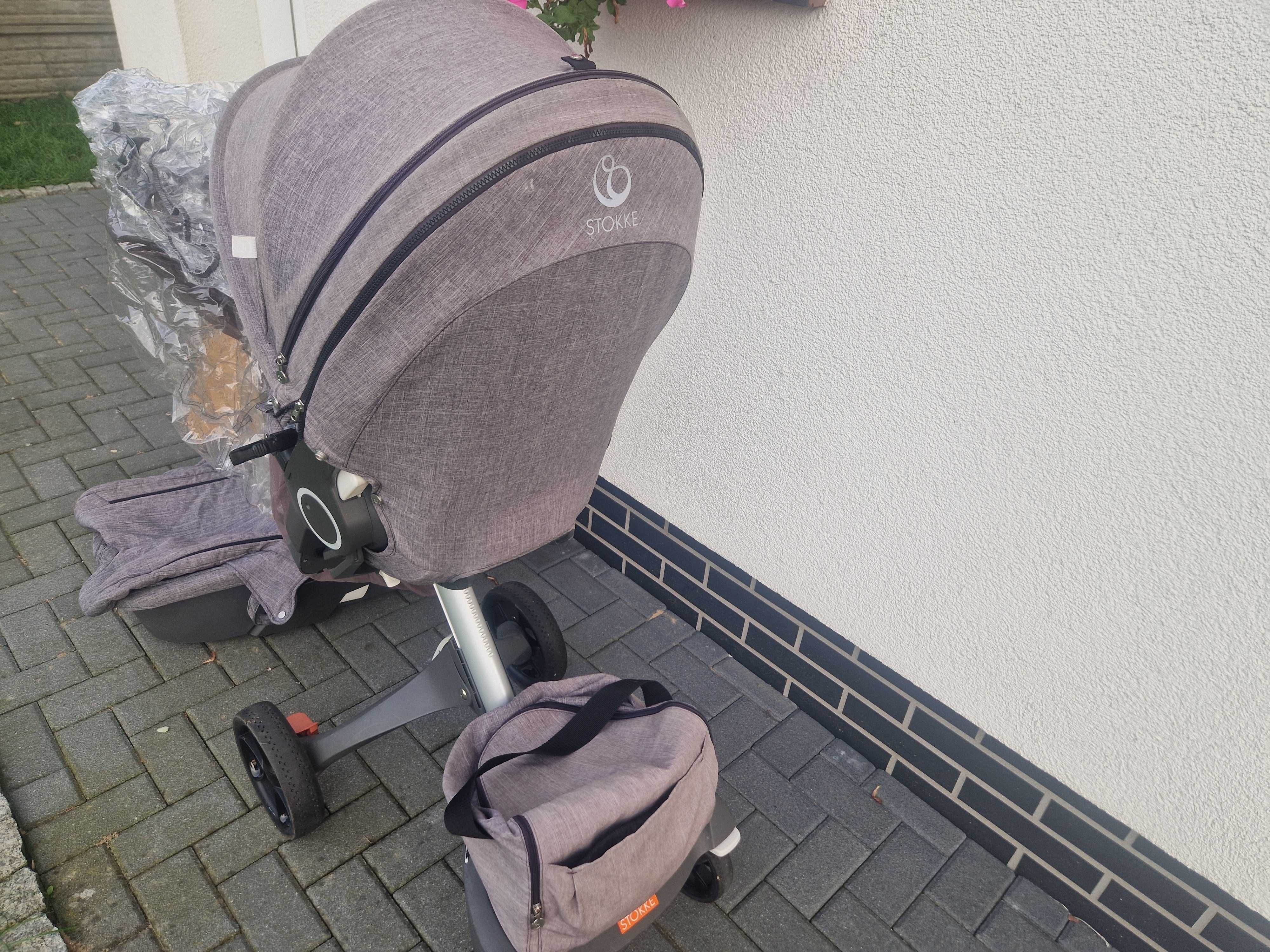 Wozek Stokke V5 spacerowka gondola