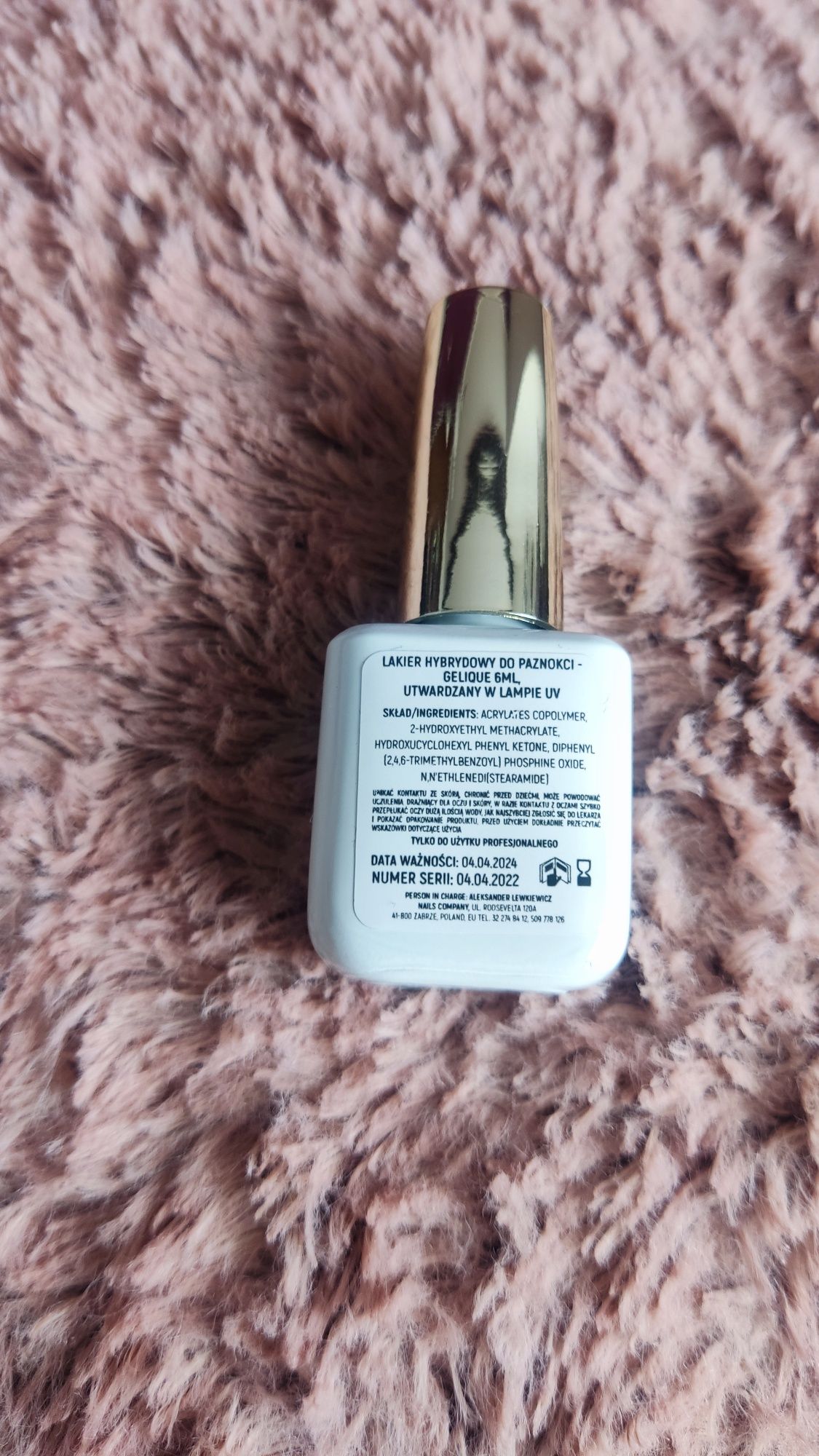 Lakier hybrydowy Gelique Magnetique Glitter No. 121