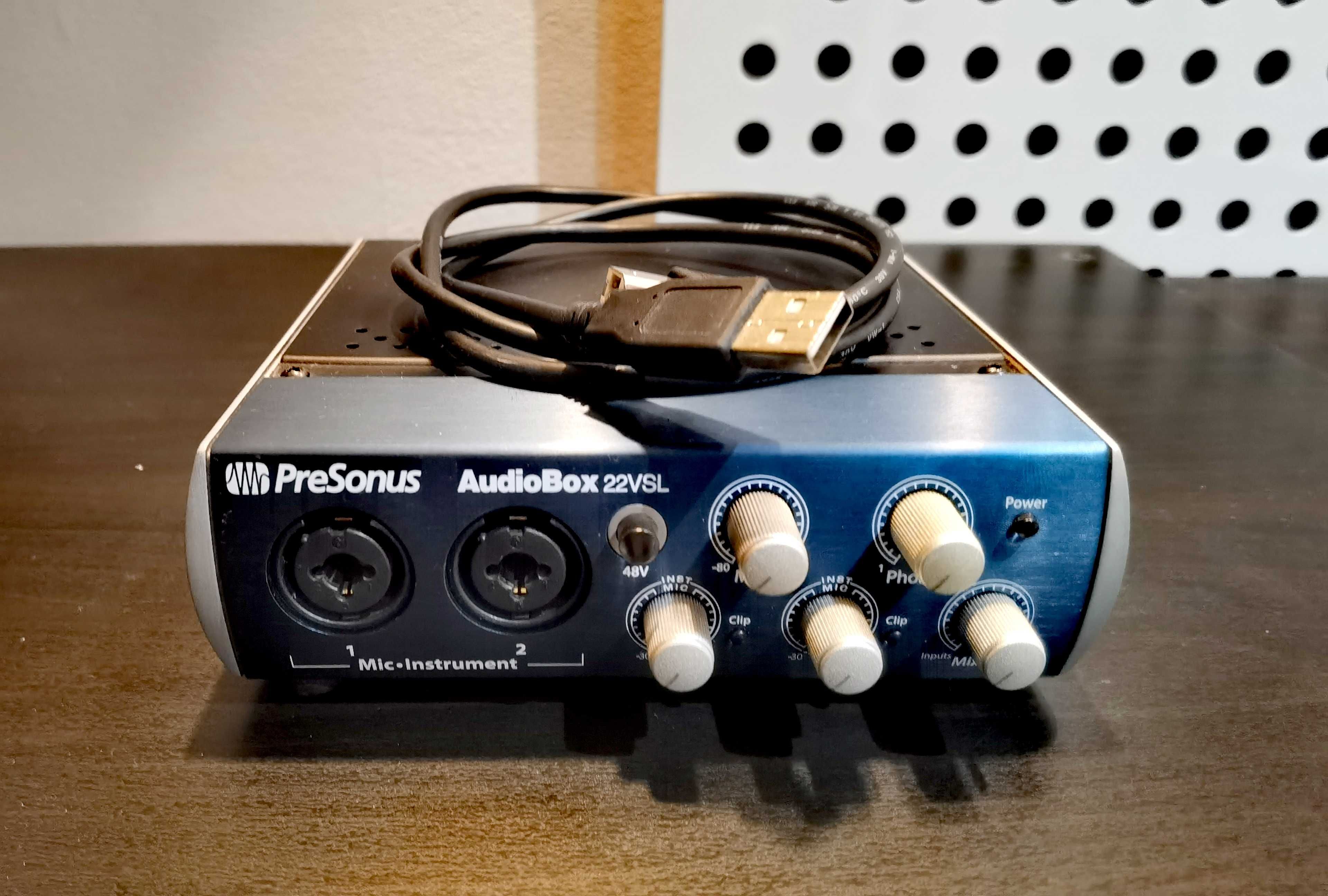 PreSonus AudioBox 22VSL USB (como novo)