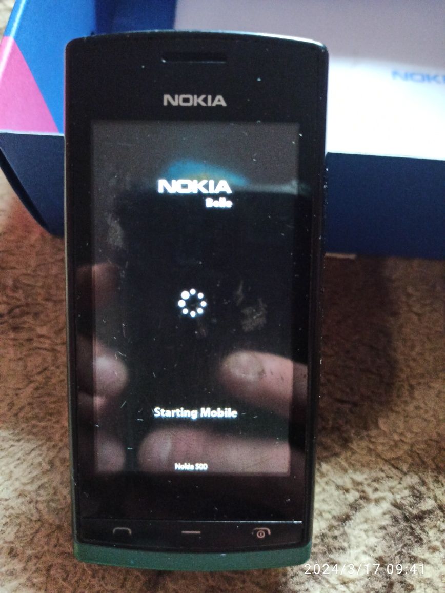 Nokia 500 Symbian Belle Refresh mod Onyx