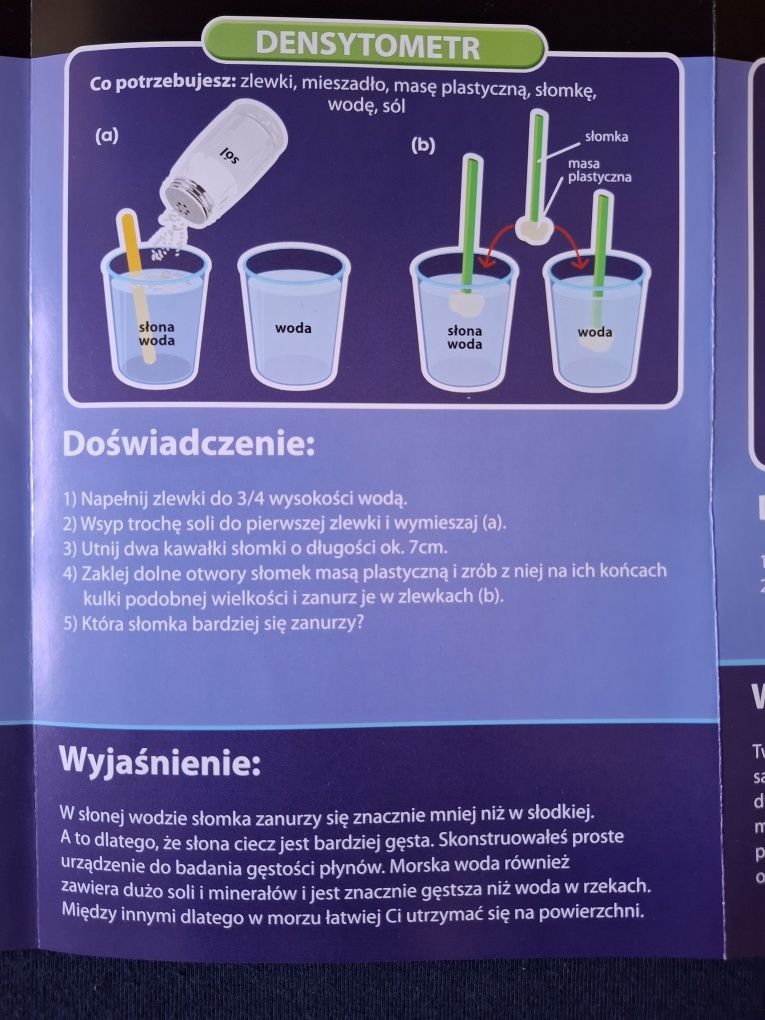 8 ciekawych doświadczeń odkrywających oceaniczne tajemice!