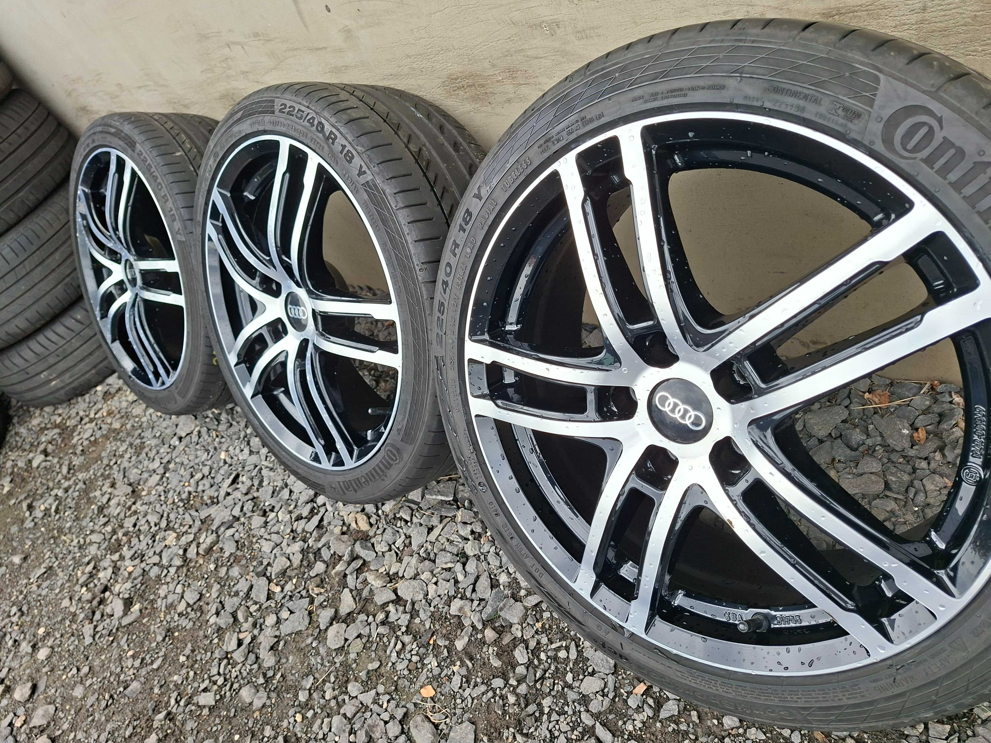K40 KOŁA LETNIE,ALUFELGI 18 5x112 VW Passat,Golf,Touran,Caddy,AUDI A3