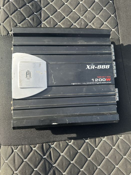 Підсилювач, усілок, 4х канальник Автозвук, усилитель