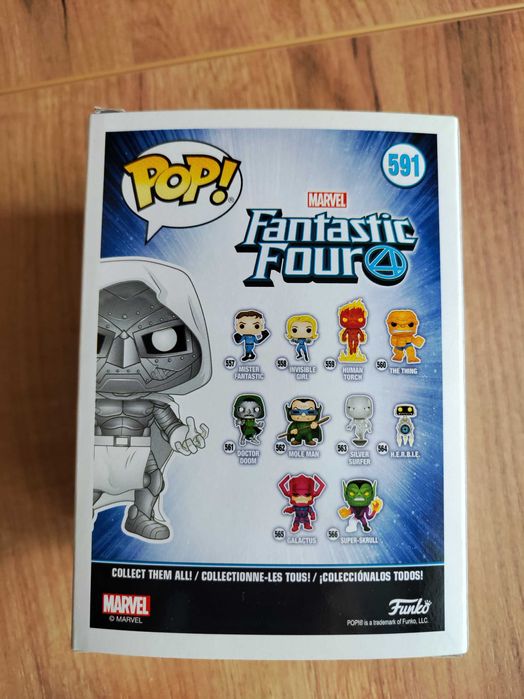 Figurka Funko Pop 591 DOCTOR DOOM Fantastic 4 Four MARVEL