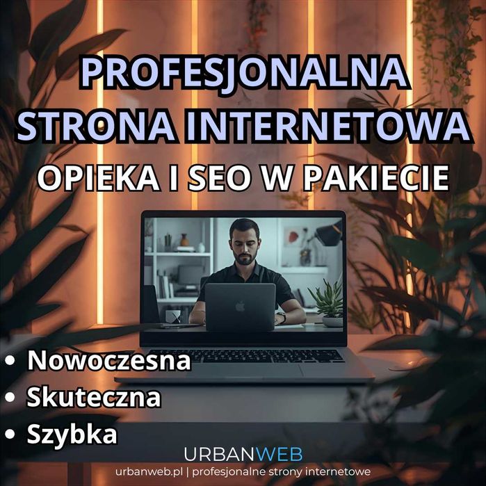 Tworzenie stron internetowych | SEO i opieka | Promocja -50%