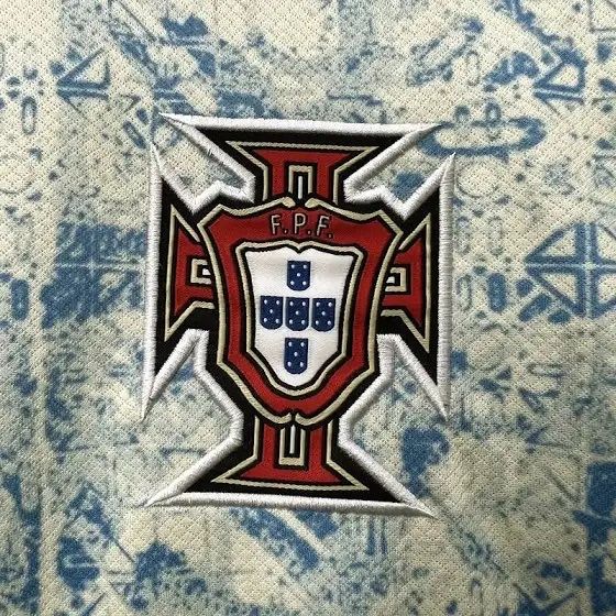 T shirt Portugal 2024 Euro azul azuleijos