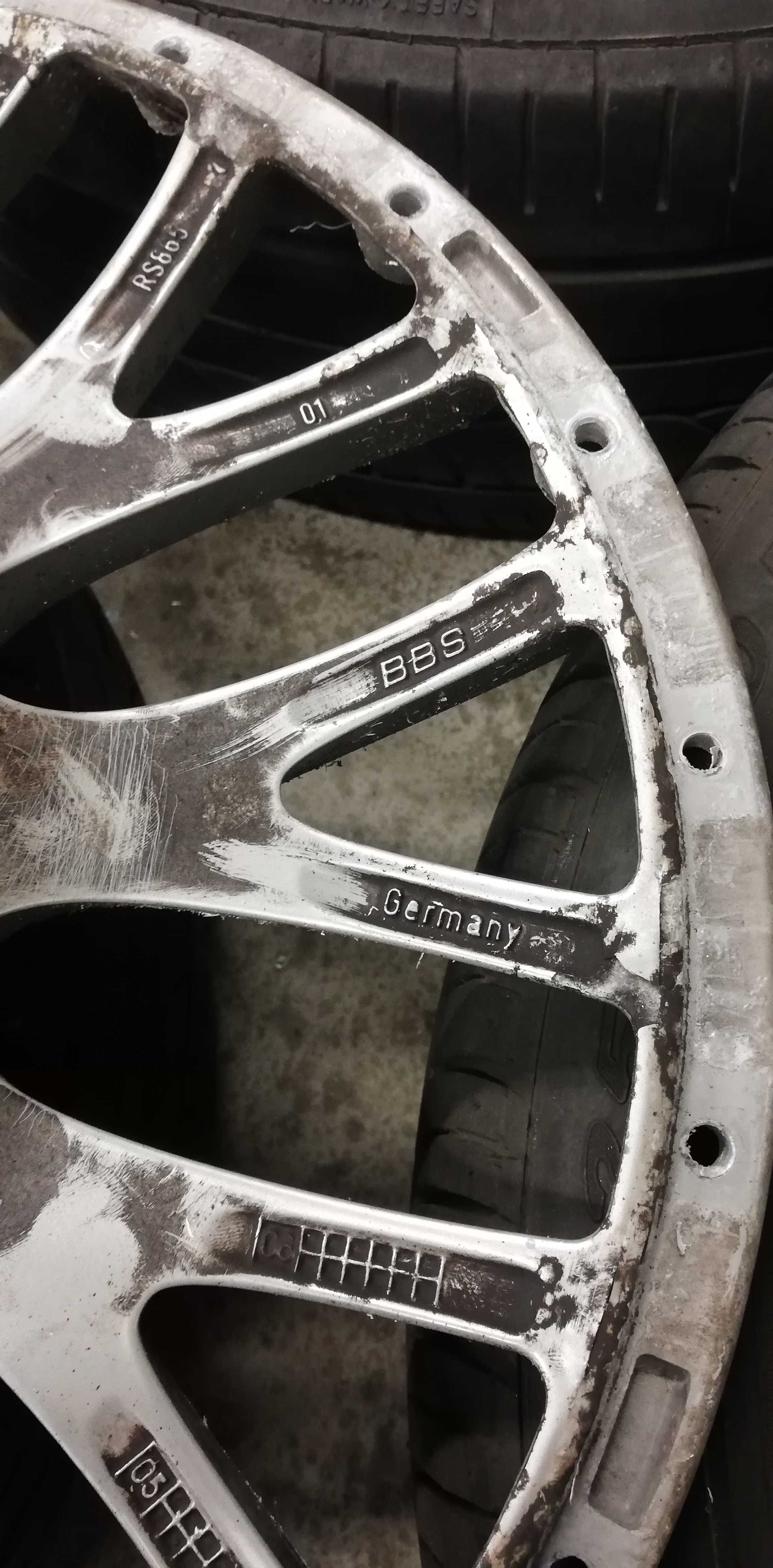 Audi oem felgi 2 częściowe 2tlg custom bbs speedline 5x112 19" 9J et41