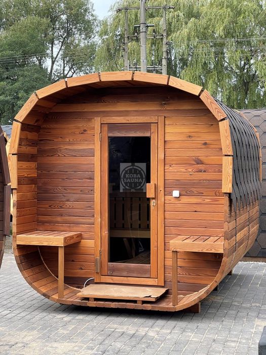 Sauna kwadro do samodzielnego złożenia 2m przedsionek