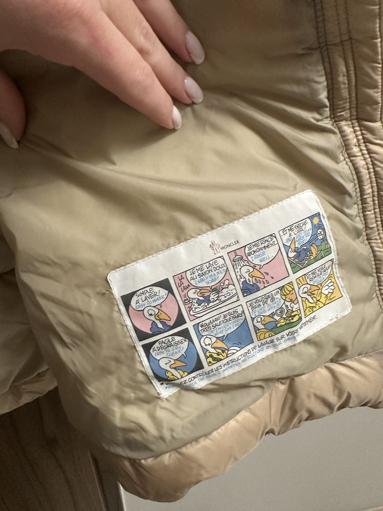 Kurtka zimowa moncler oryginalna