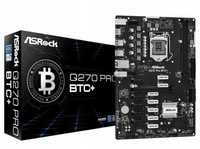 Материнська плата ASRock Q270 PRO BTC + (s1151, Intel Q270, PCI-Ex16)