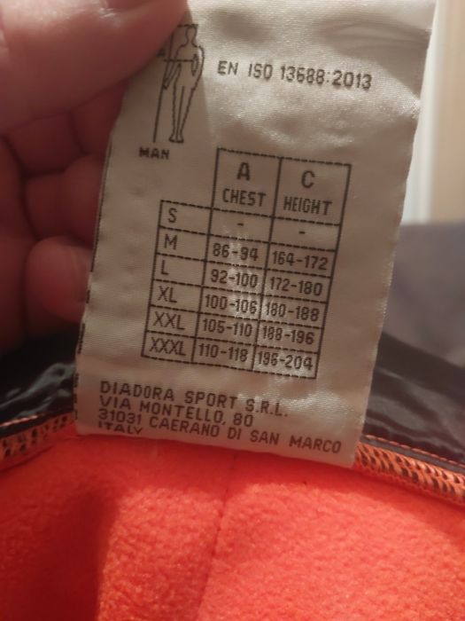 ostrzegawcza kurtka robocza softshell Diadora Utility HV 20471:2013 3.