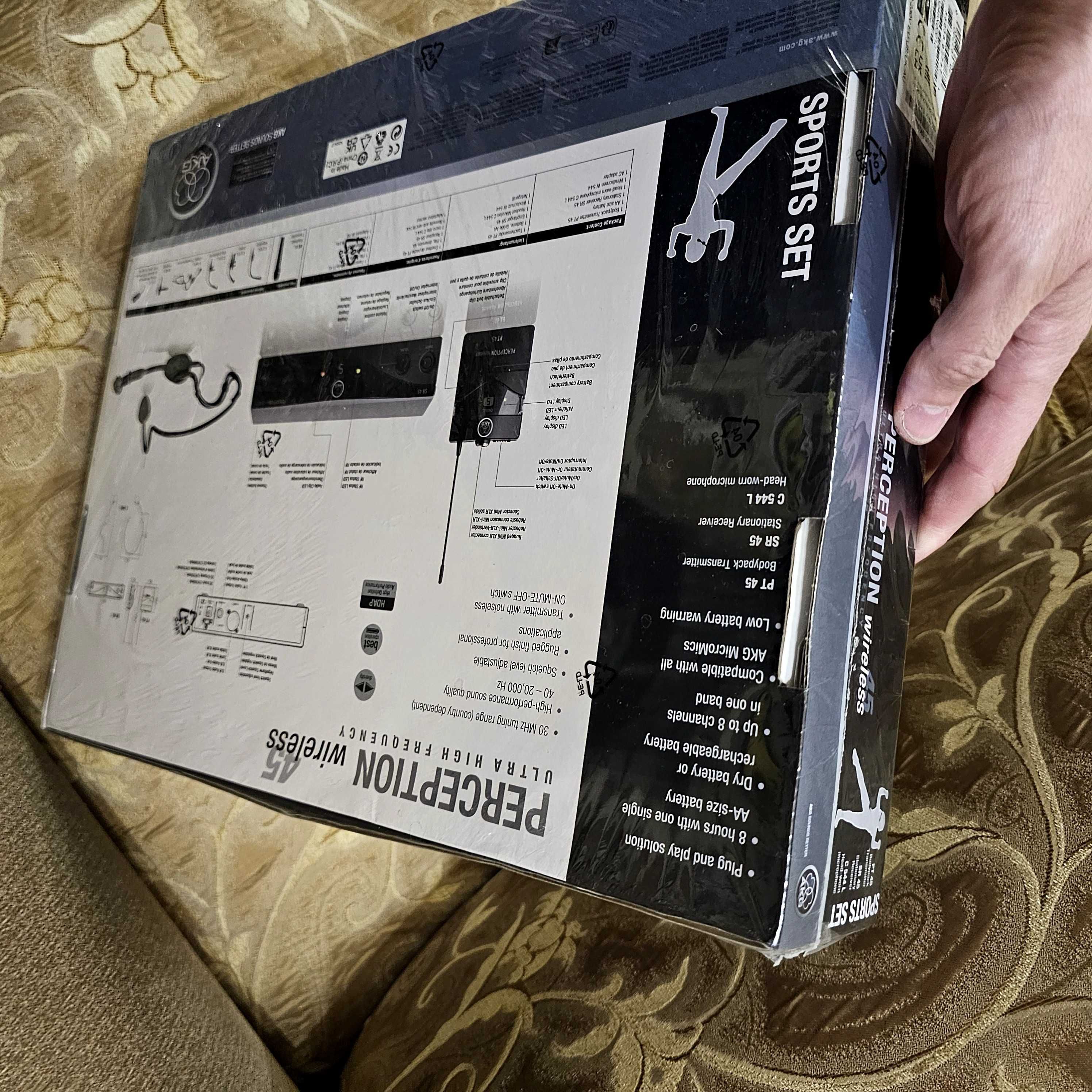 Akg wms 45 set . Nowy. Nowy. Zapieczętowany. W blistrze.