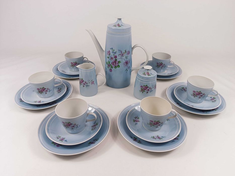Porcelanowy serwis China Lichte, lata 70.