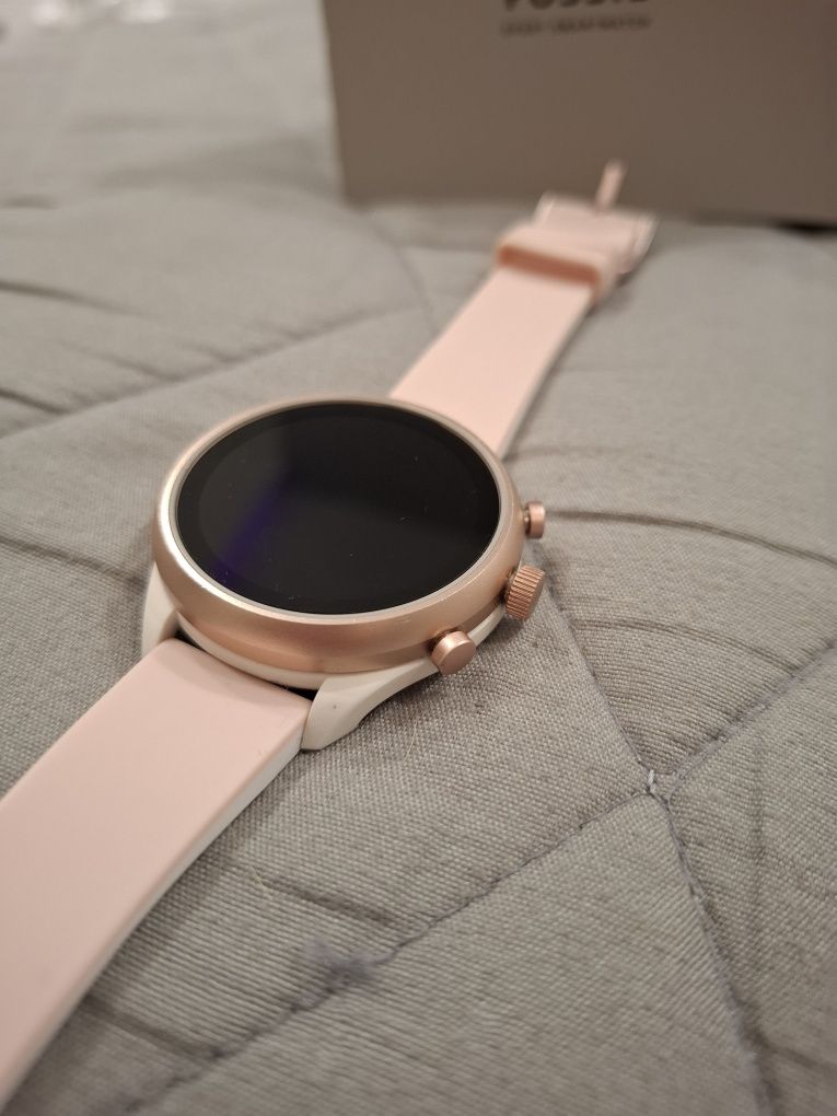 Smartwatch Fossil FTW6022 różowy nowy