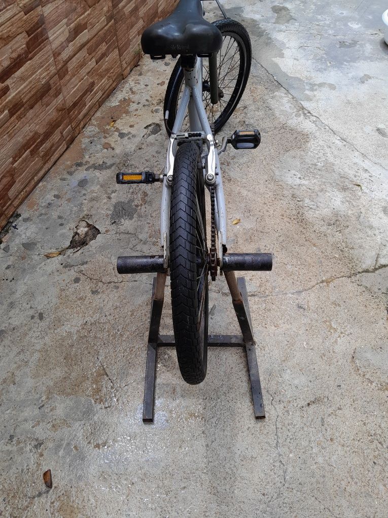Antiga bmx topbike com guiador 360 roda 20