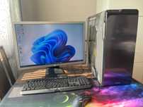 Zestaw komputerowy do gier z LED24" i5/16gb/GTX1070/SSD/HDD/WiFi DOWÓZ