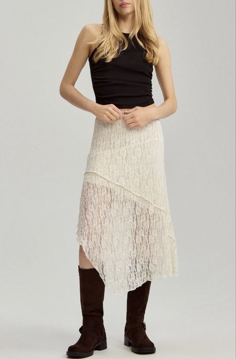 Міді спідниця мереживна бохо House