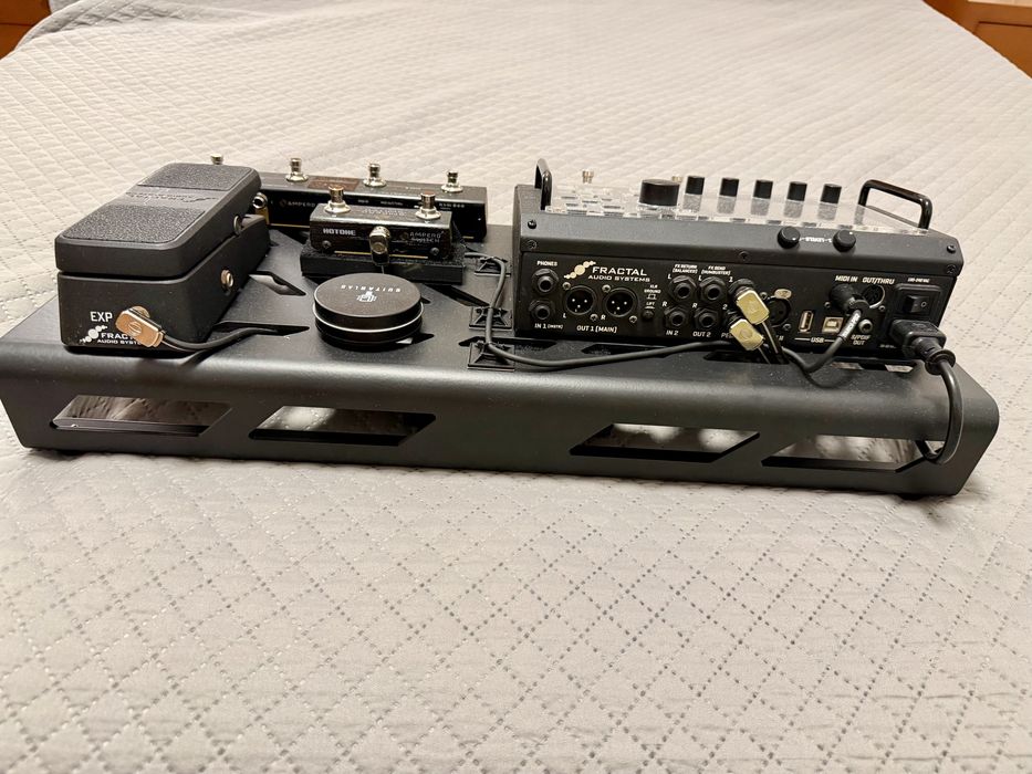 Pedalboard completa Fractal FM3/Hotone/Gator