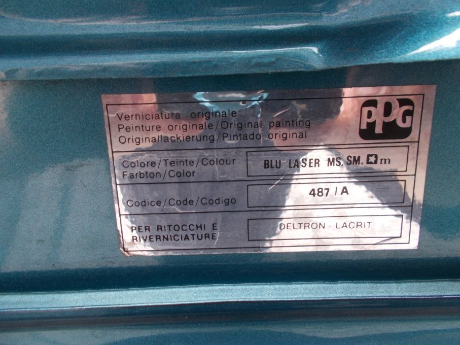 Zderzak przód Fiat Cinquecento kolor 487A