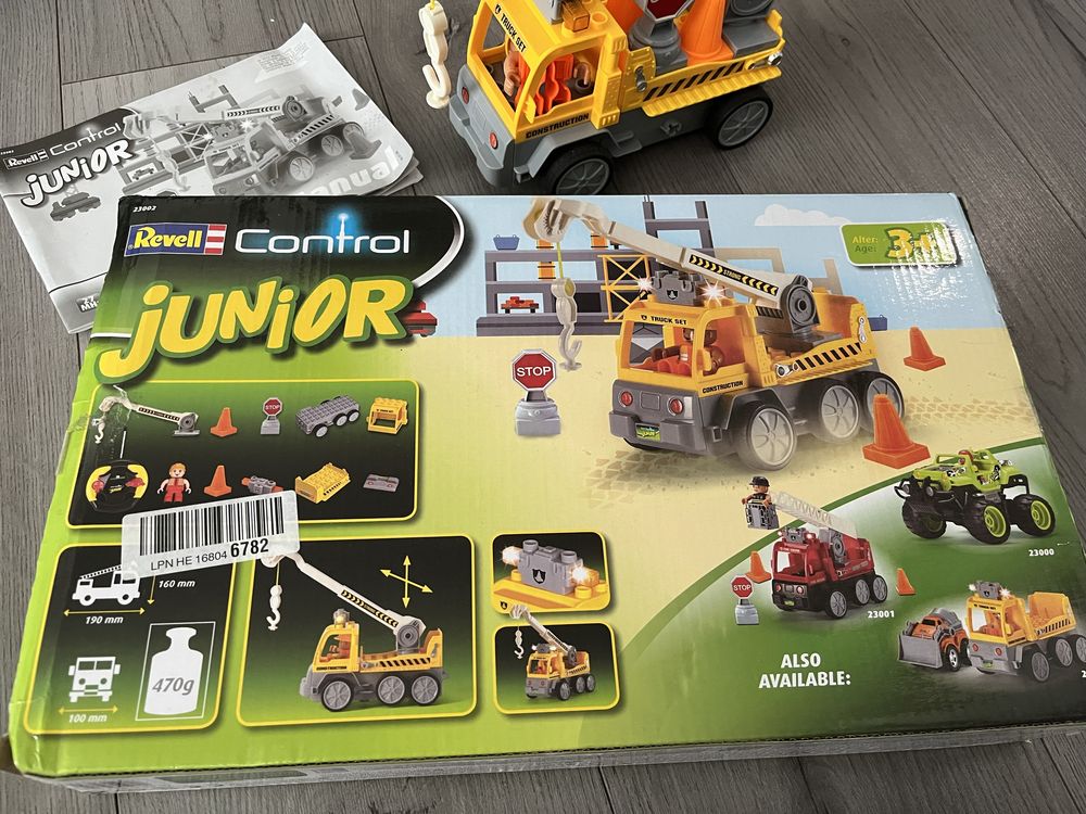 Машинка на управлінні конструктор Revell control junior Duplo