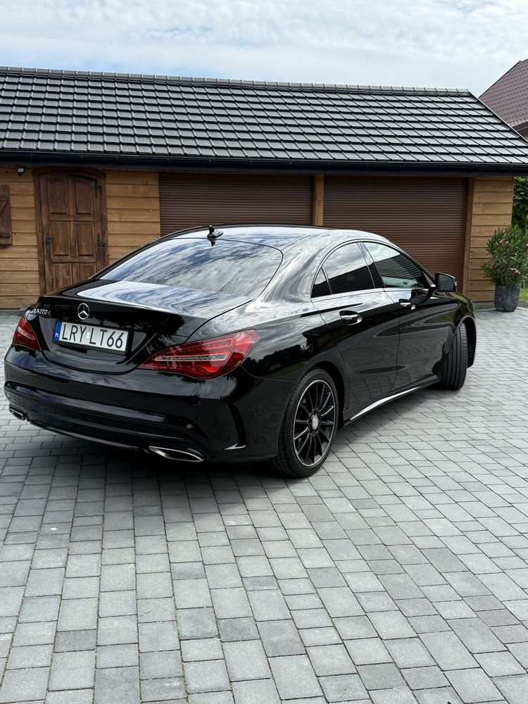 Mercedes-Benz CLA Mercedes CLA 220d AMG Czarny Automat Navi