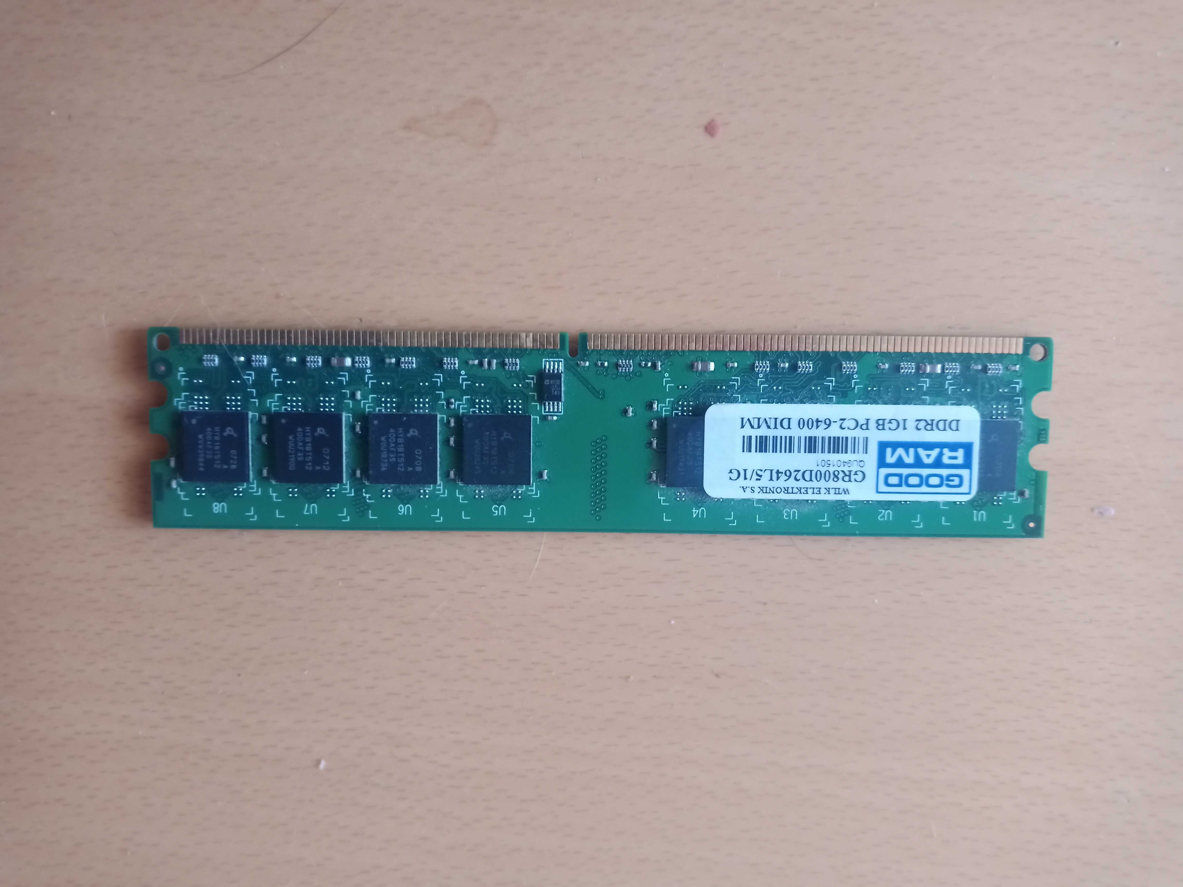 Pamięć 1GB ram DDR2 800 MHz 6400