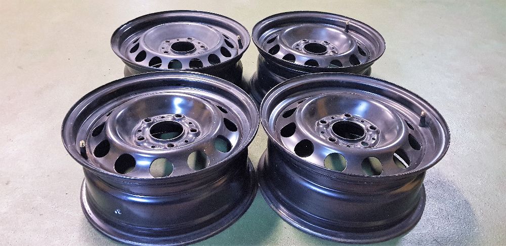 Felgi stalowe 15" jak NOWE 6,5Jx15H2 5x120x72,5 et42 4 sztuki BMW