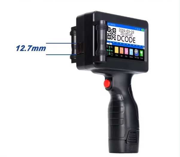 DCODE 1755PLUS 12,7 mm – Wszechstronna przenośna drukarka atramentowa