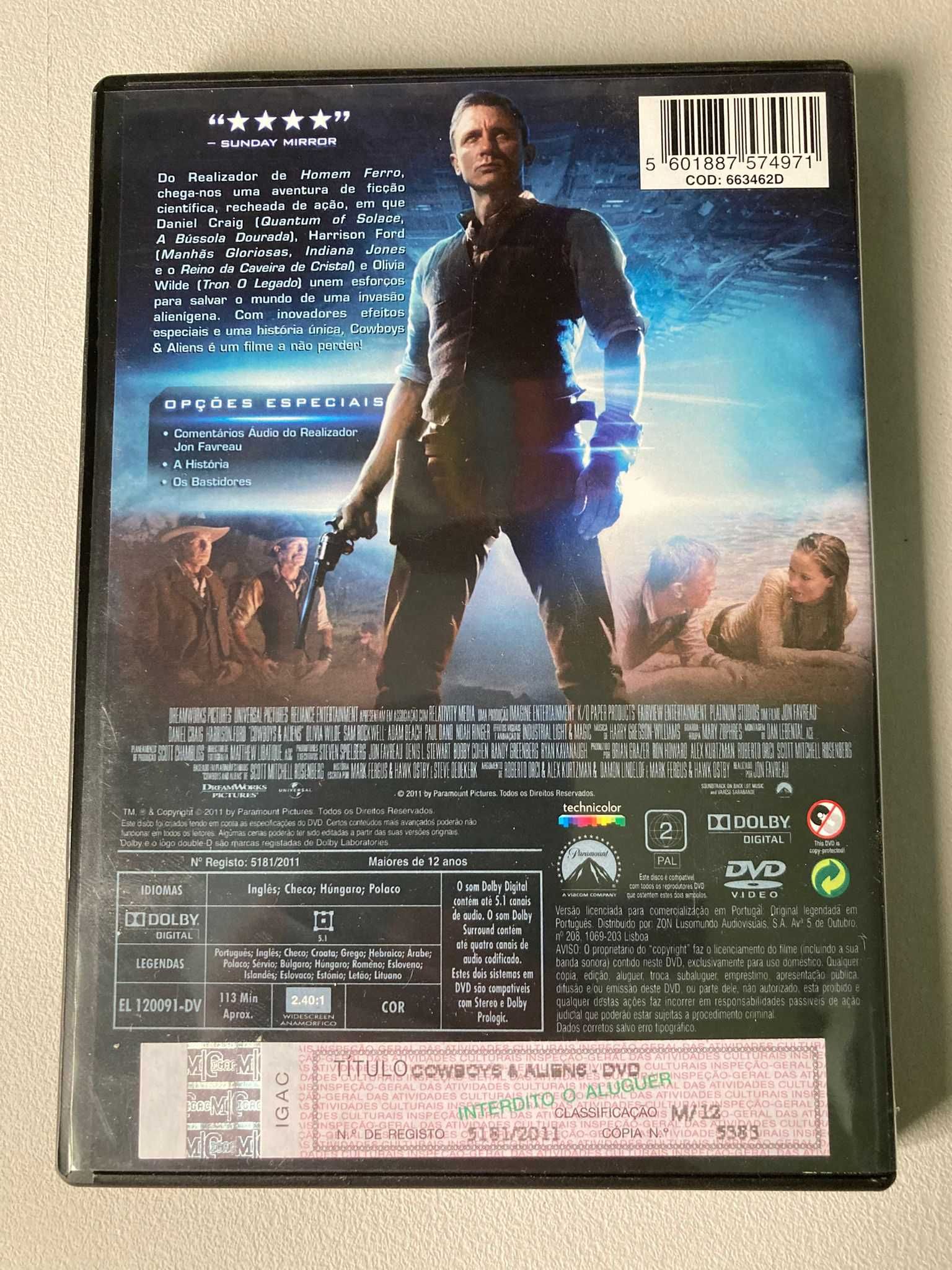 [DVD] Cowboys & Aliens