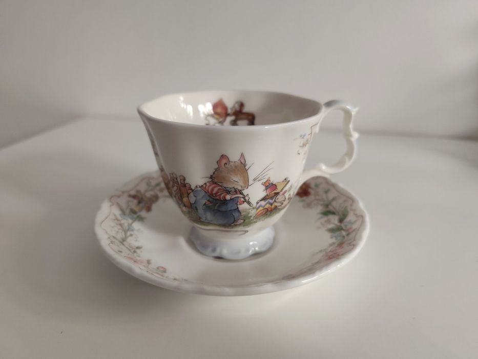 Filiżanka Brambly Hedge Royal Doulton Vintage filiżanka ze spodkiem