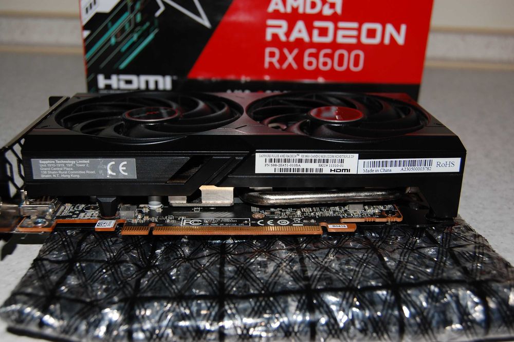 Відеокарта Sapphire Radeon RX 6600 (гарантія ROZETKA дійсна ще 1 рік)