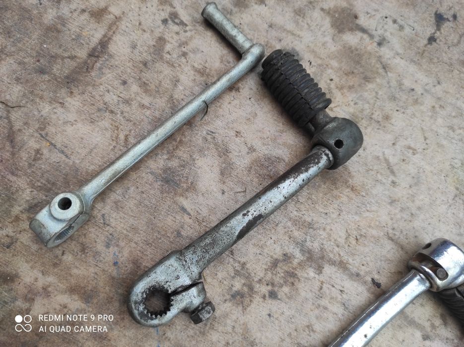 Kopka starter + dźwignia biegów Romet Komar ogar motorynka 11.116