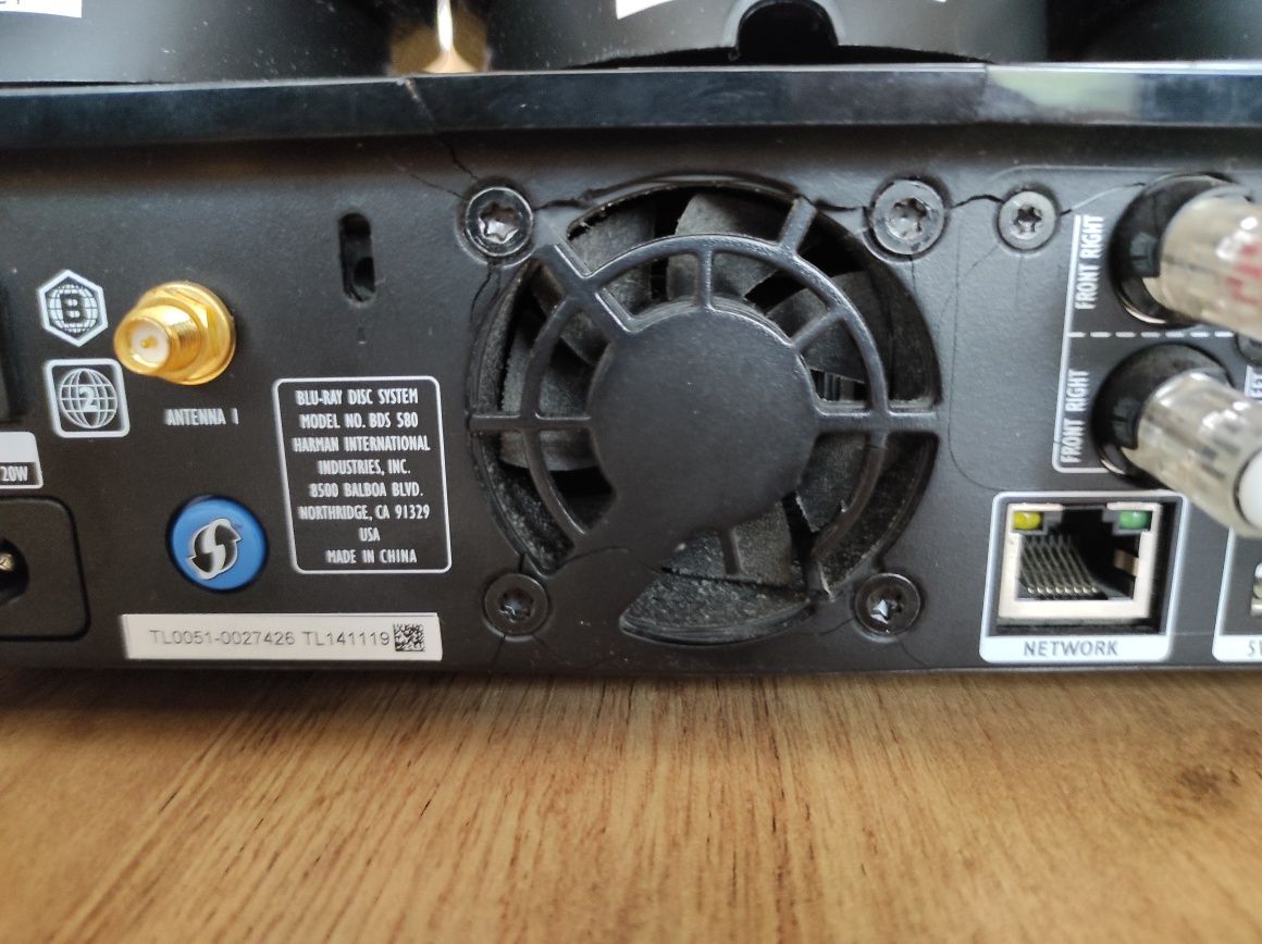 Amplituner Harman Kardon BDS 580 + głośniki
