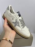 Кеди з натуральної шкіри golden goose ggdb