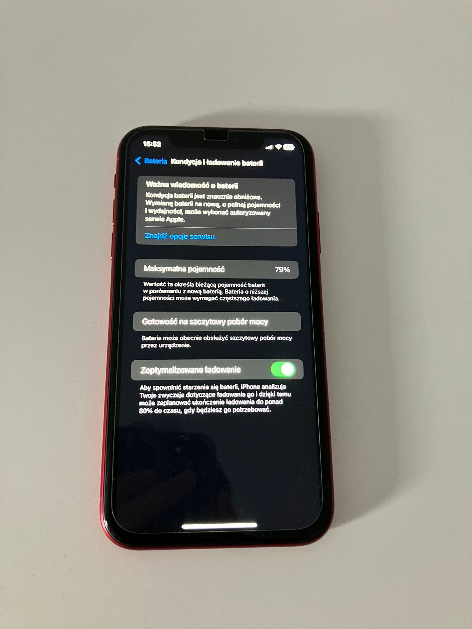 iPhone XR RED 64GB