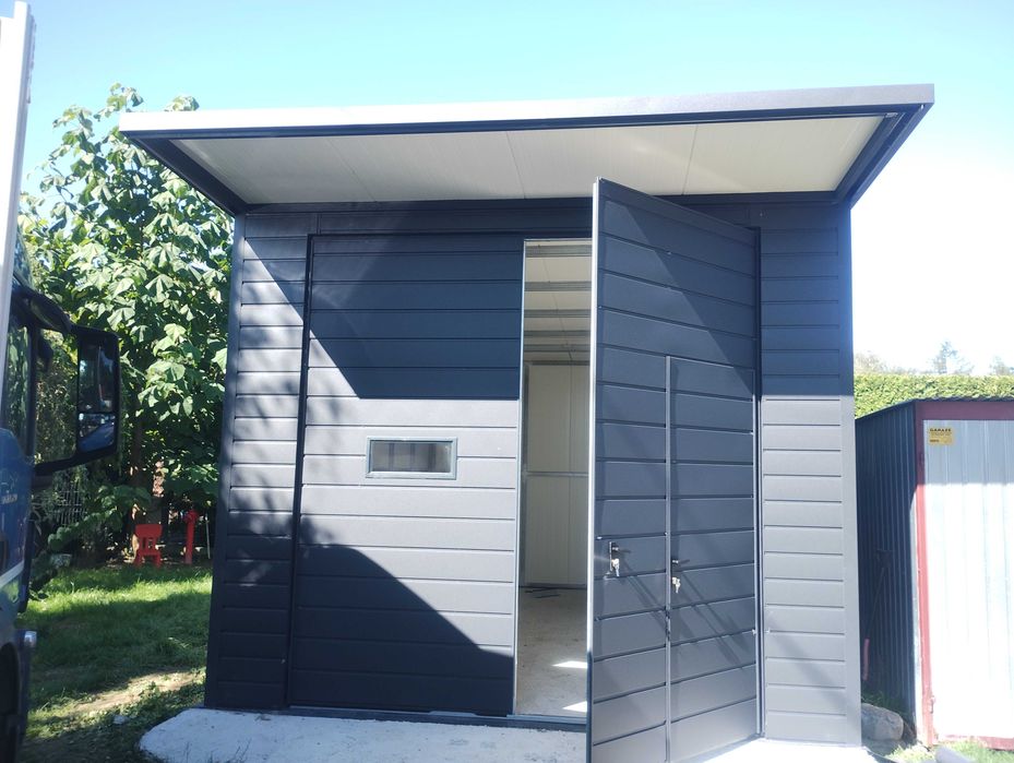 Garaż ocieplany 8/3 , schowek. warsztat. Na wymiar. Producent