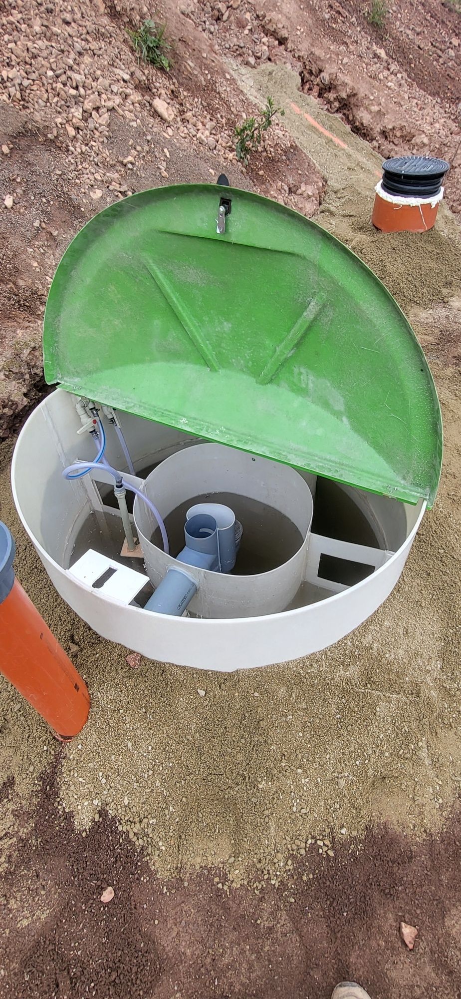 Oczyszczalnia ścieków OMR-6 (1-_) z lampa UVC ,,Pralka do ścieków"