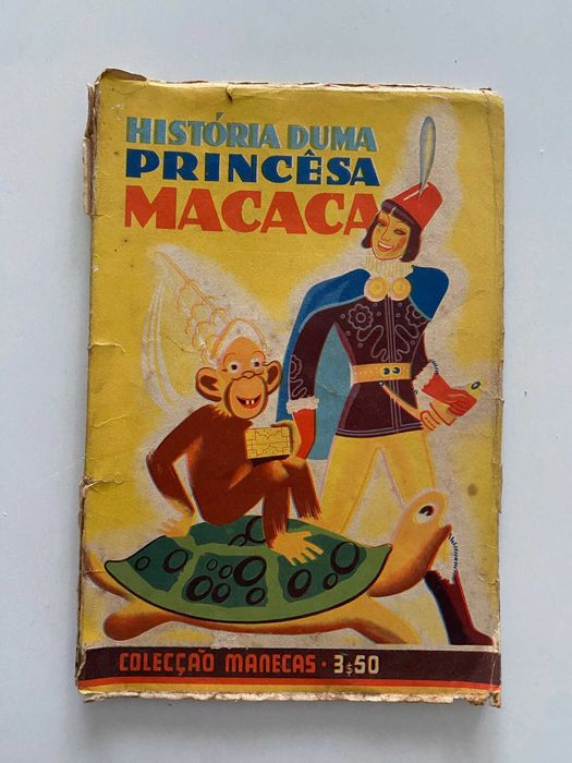 Coleção Manecas História de uma Princesa Macaca