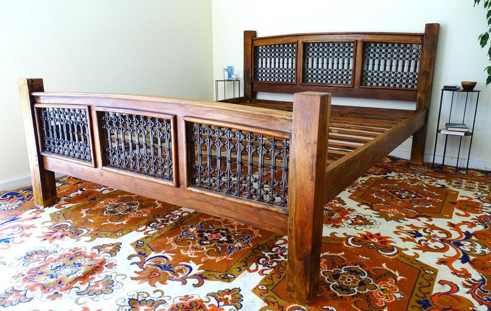 Komplet mebli do sypialni - łóżko 160x200 + 2 szafki z AlmiDecor