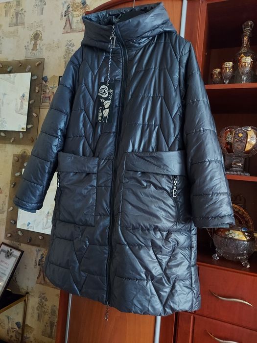 Батал!!Sassofono ,Eze зимняя лёгкая куртка итальянская балонья на меху