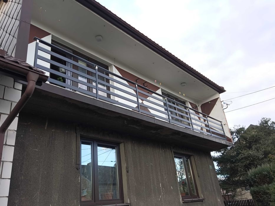 Balustrada balkonowa balustrady aluminiowe barierki stali nierdzewnej