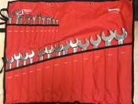 Conjunto de 24 Chaves de Combinação Jetech Tool