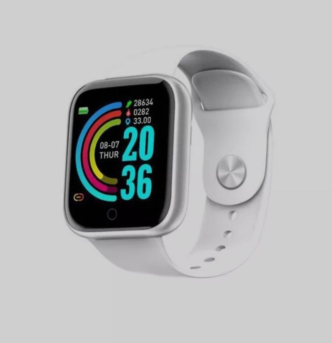 Smartwatch inteligentny zegarek biały