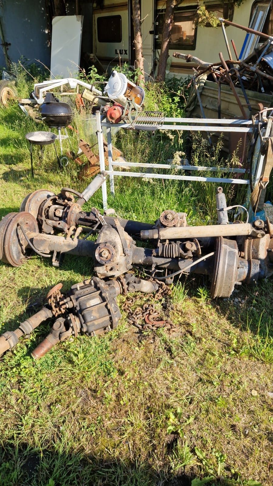 Most  Dyfer Tylni Przedni Robur Napęd Przyczepa Ursus  MF C-330 c-360