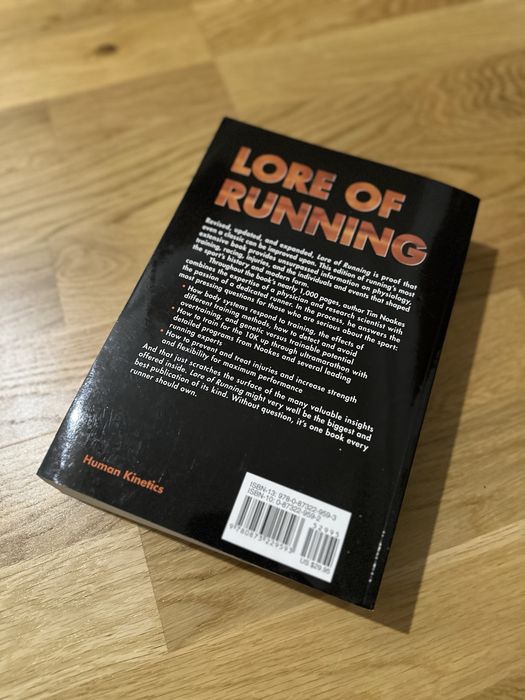 Lore of running Tim Noakes ENG