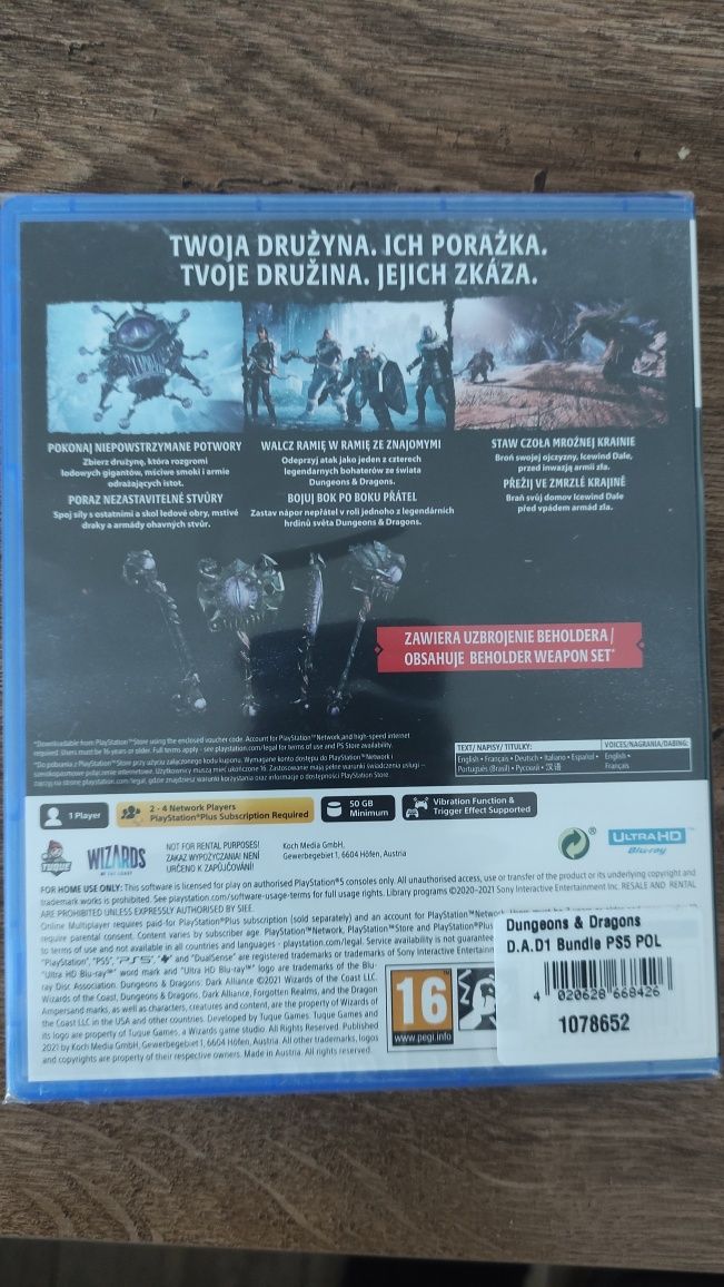 Dark alliance ps5