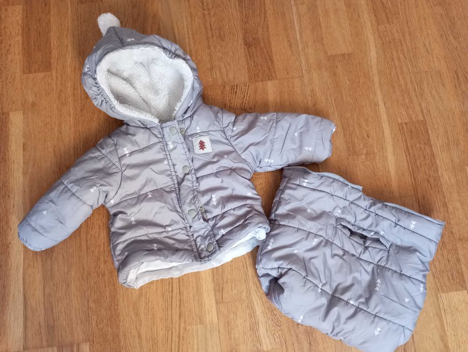 2w1 Śpiworek, kurtka zimowa 5.10.15. rozmiar 56.